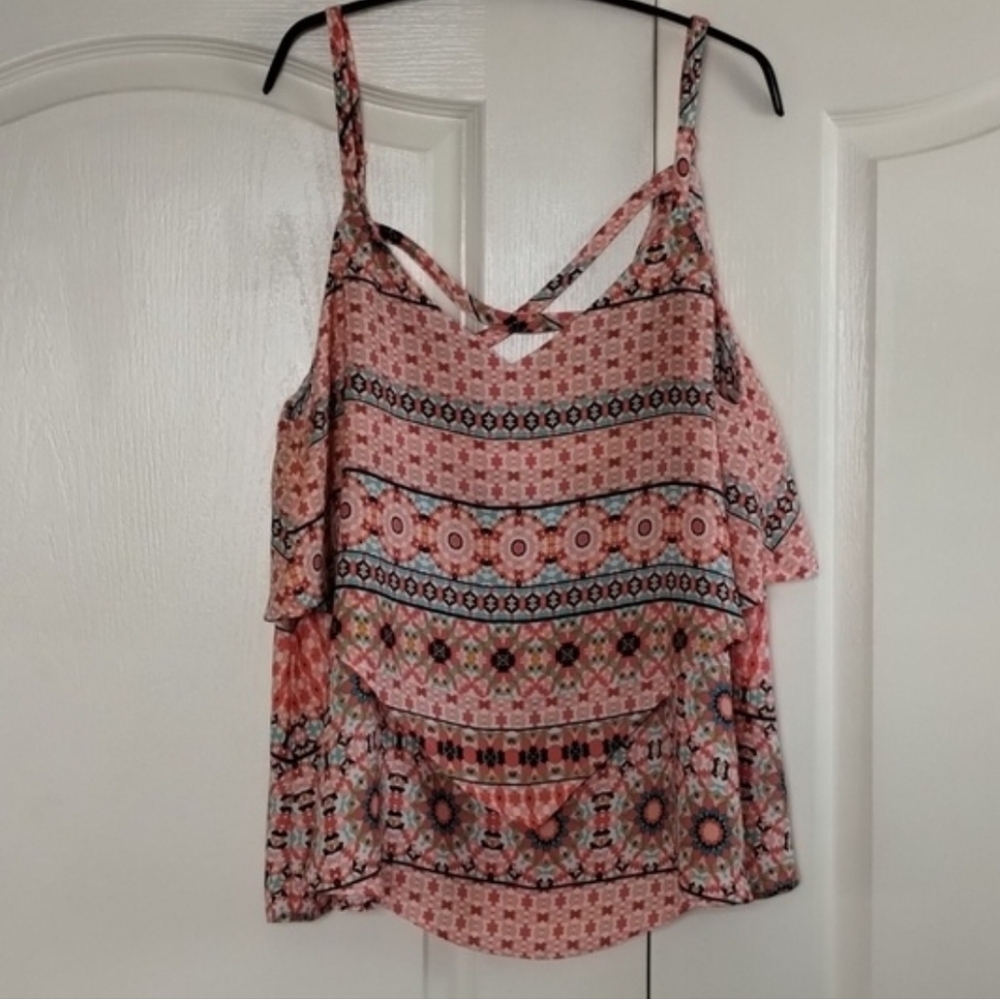 Torrid Floral Sleeveless Top
